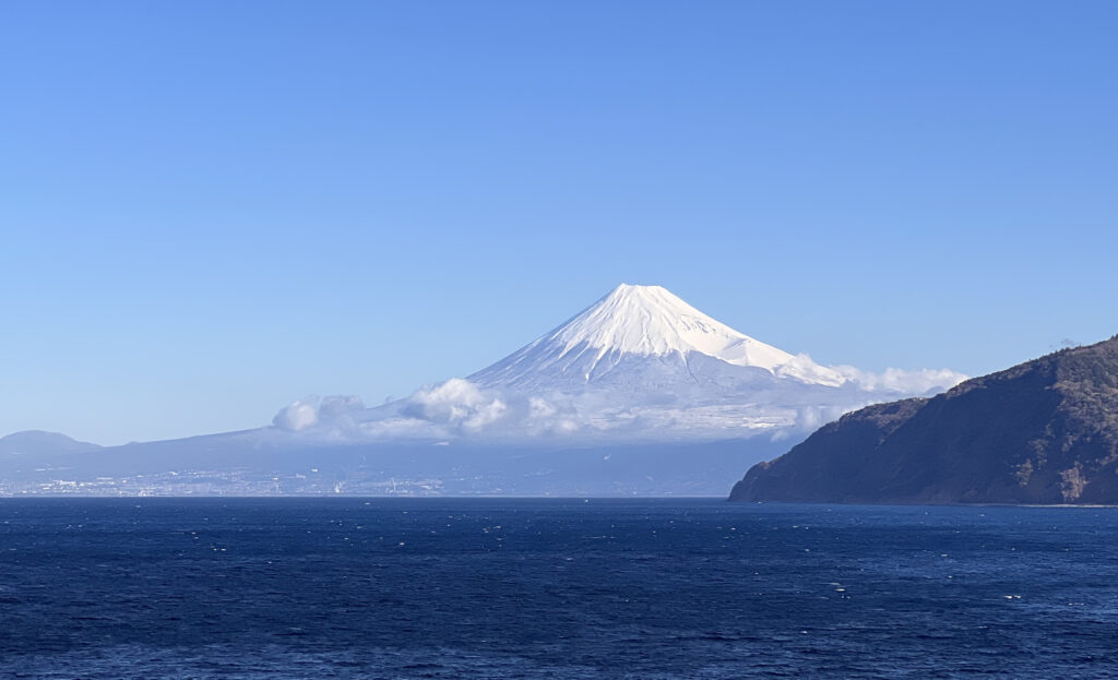 西伊豆土肥今日の富士山