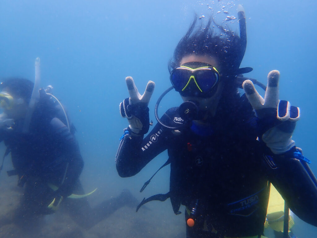 土肥ダイビング 通り崎湾内 OWコース