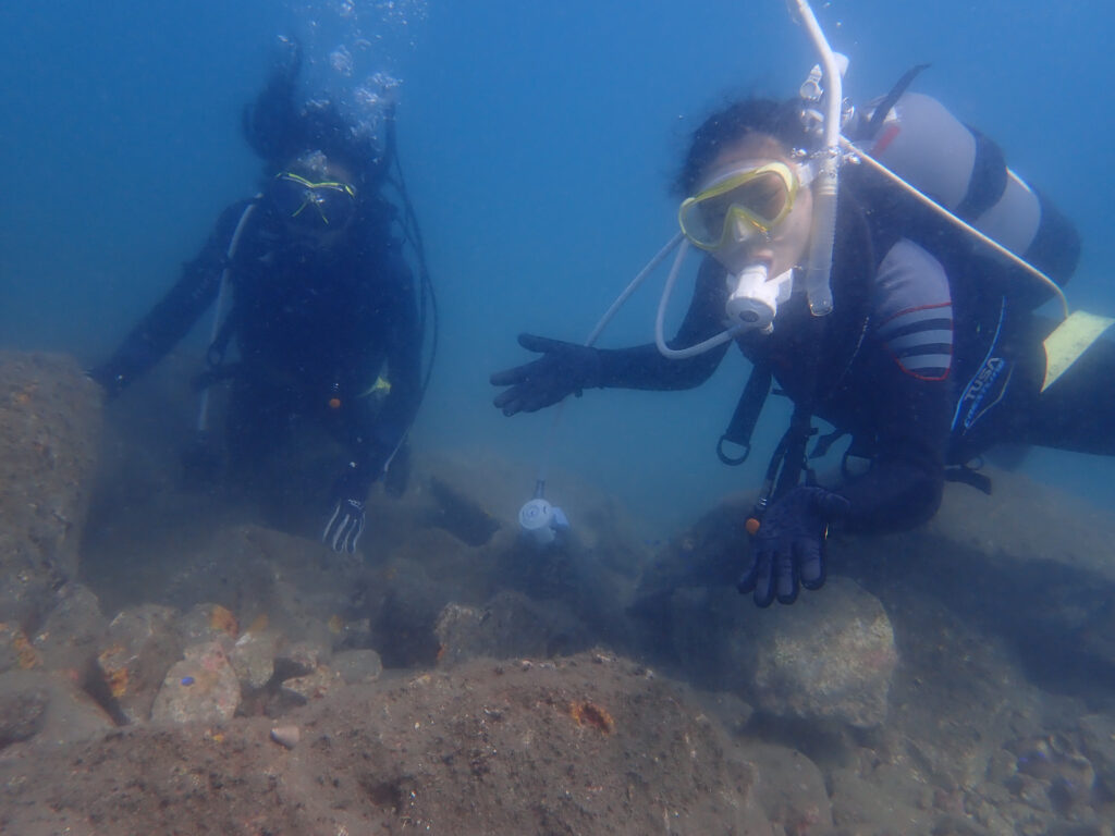 土肥ダイビング 通り崎ビーチ 0Wコース最終日