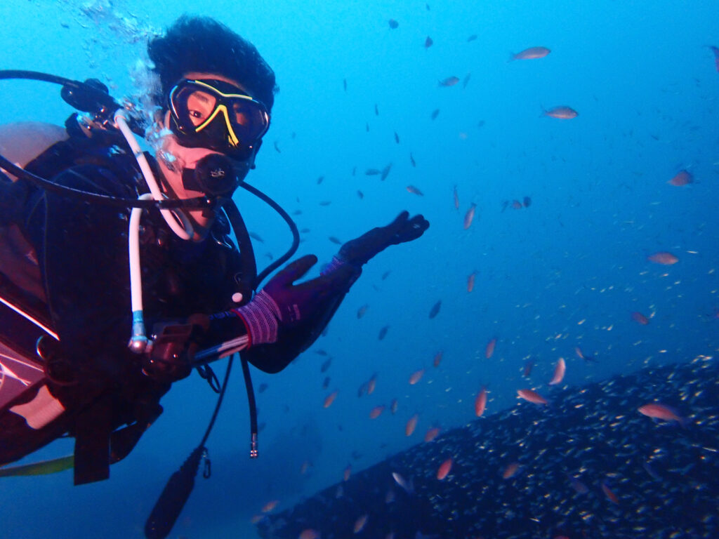 土肥ダイビング　通り崎沈船　アドバンスコース