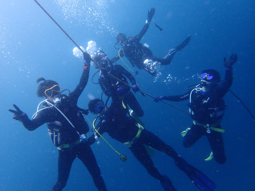土肥ダイビング　通り崎　アドバンスコース