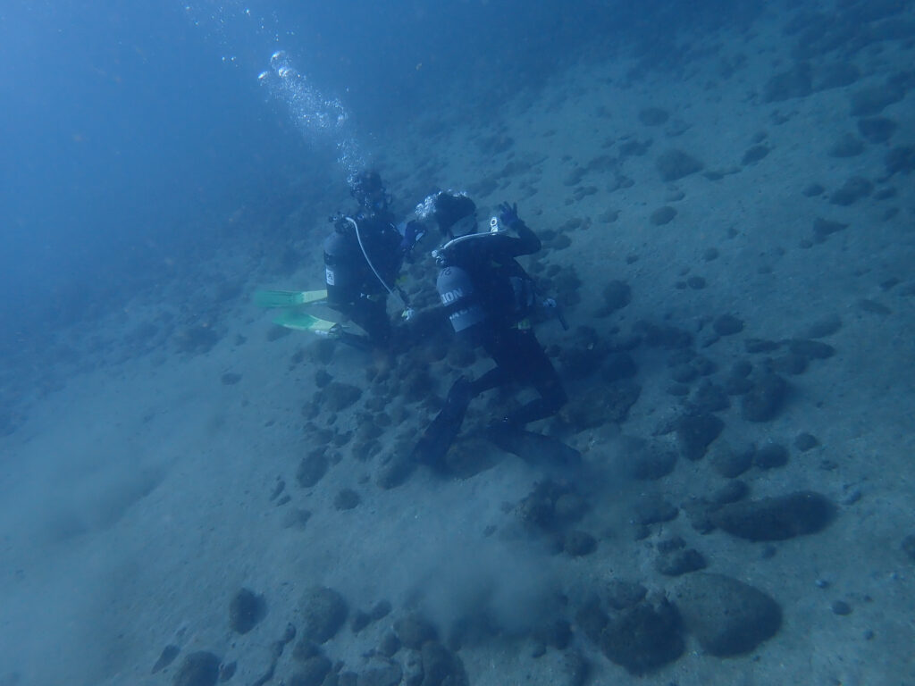 土肥ダイビング　通り崎ビーチ　アドバンスコース　ナビゲーションダイブ
