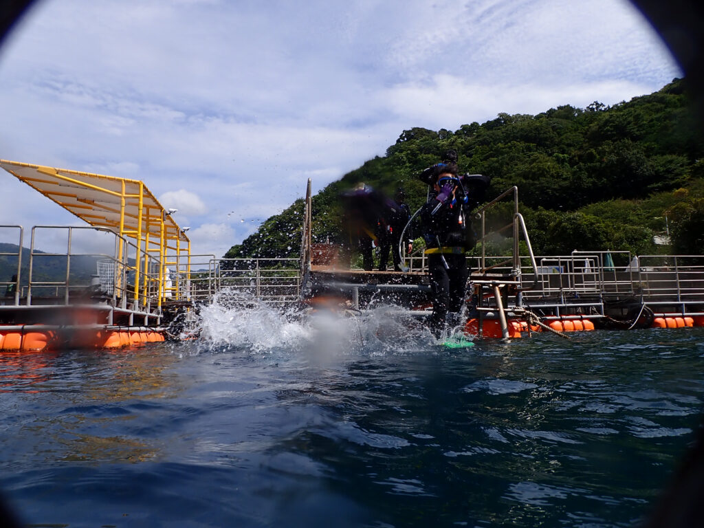 土肥ダイビング　通り崎ビーチ　アドバンスコース