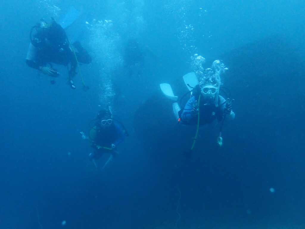 土肥ダイビング　通り崎沈船