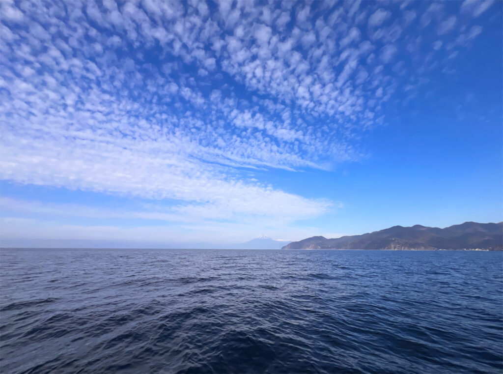 西伊豆八木沢 駿河湾
駿河湾からの富士山
