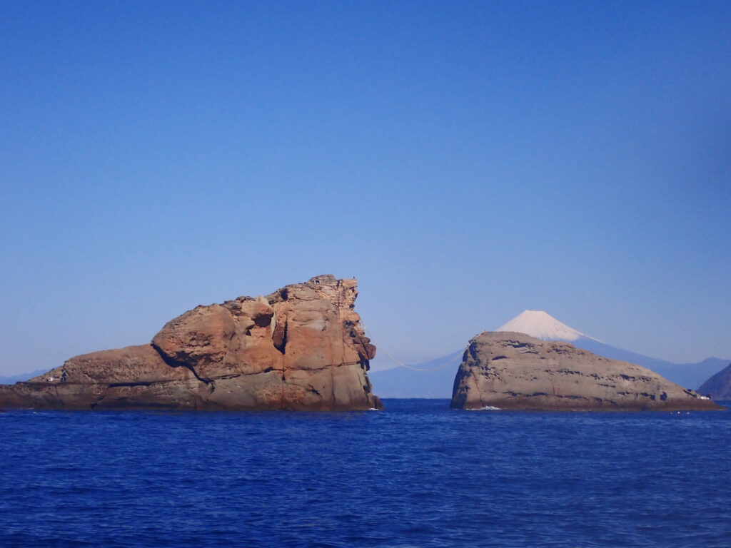 西伊豆　雲見ダイビング　牛着岩