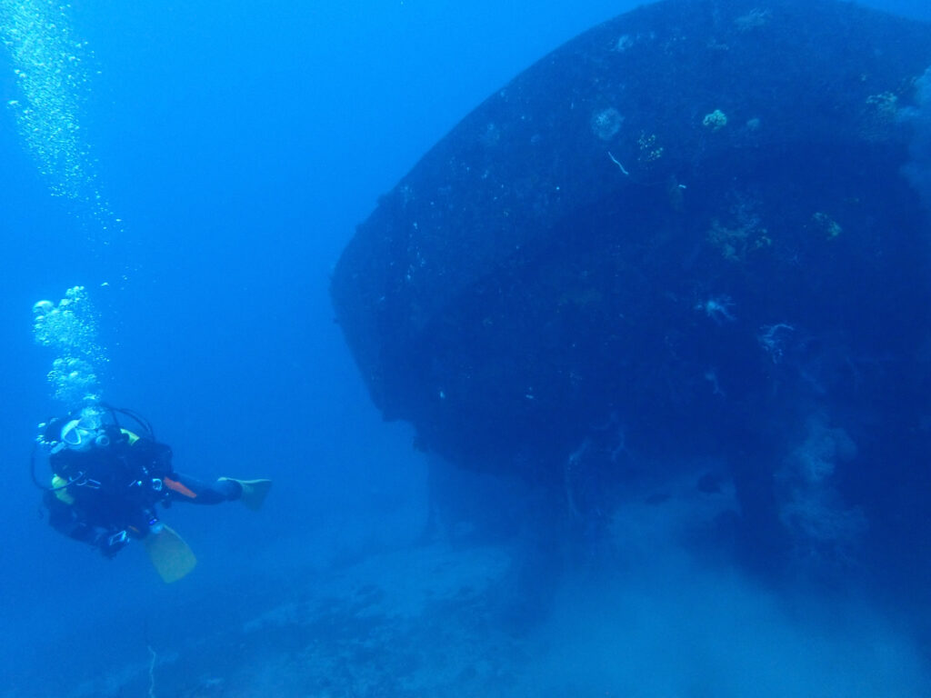 土肥ダイビング 通り崎沈船