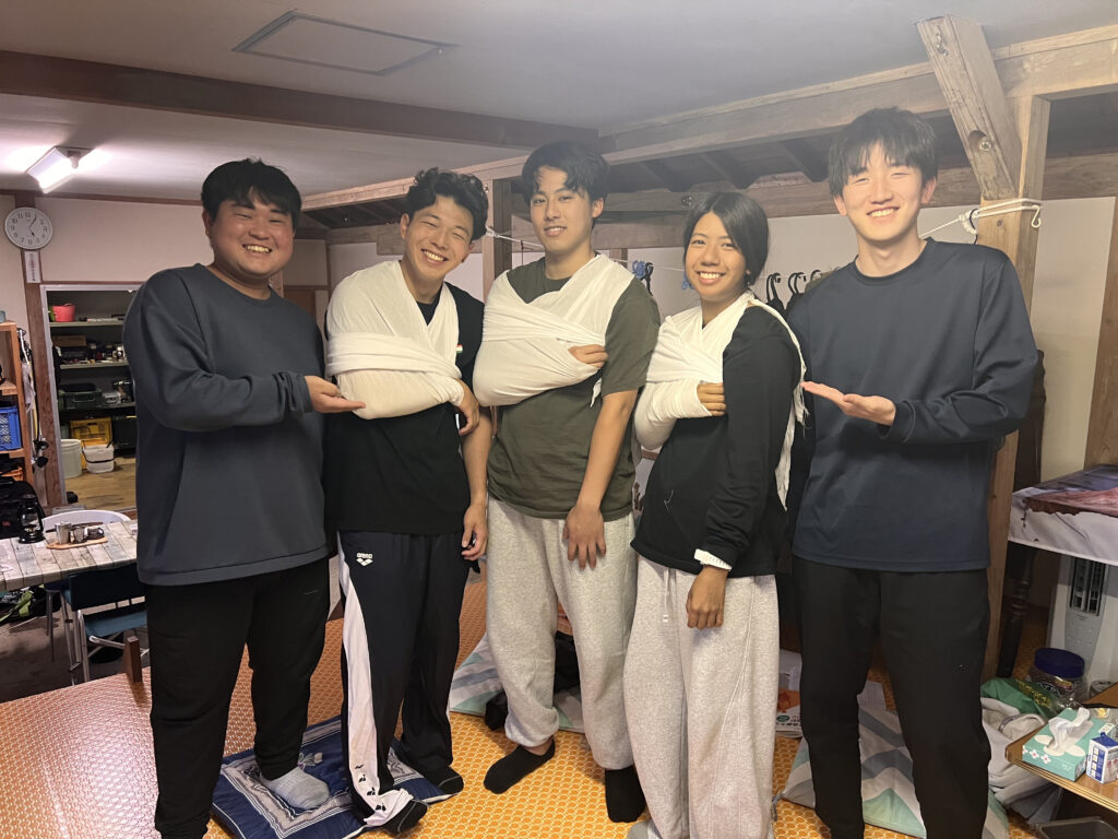 土肥ダイビング　CPR＆First Aid　専大CORAL