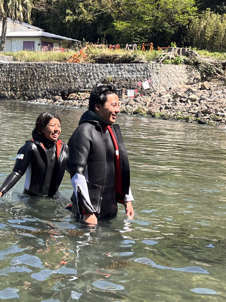土肥ダイビング　専大CORAL　新3年生春合宿　レスキューコース